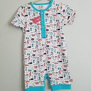 Zutano Zoom Zoom Romper